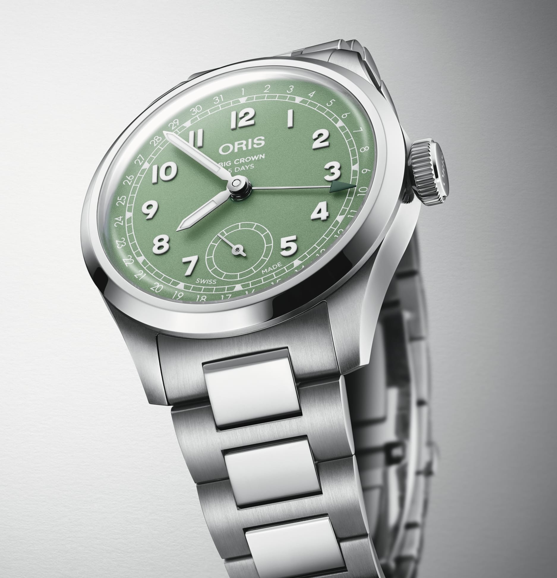 オリス(ORIS) NEW ビッグクラウン ポインターデイト キャリバー